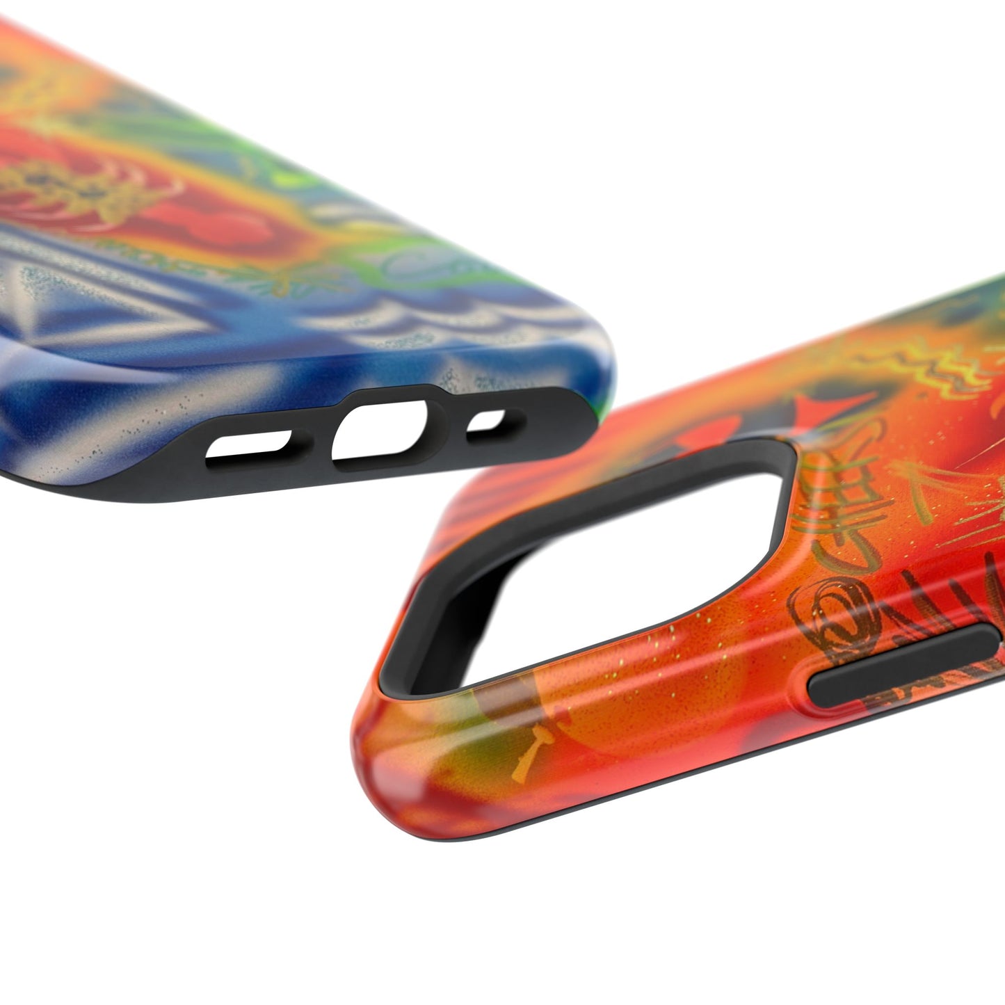 MagSafe "tipsy lobster" airbrush iPhone case