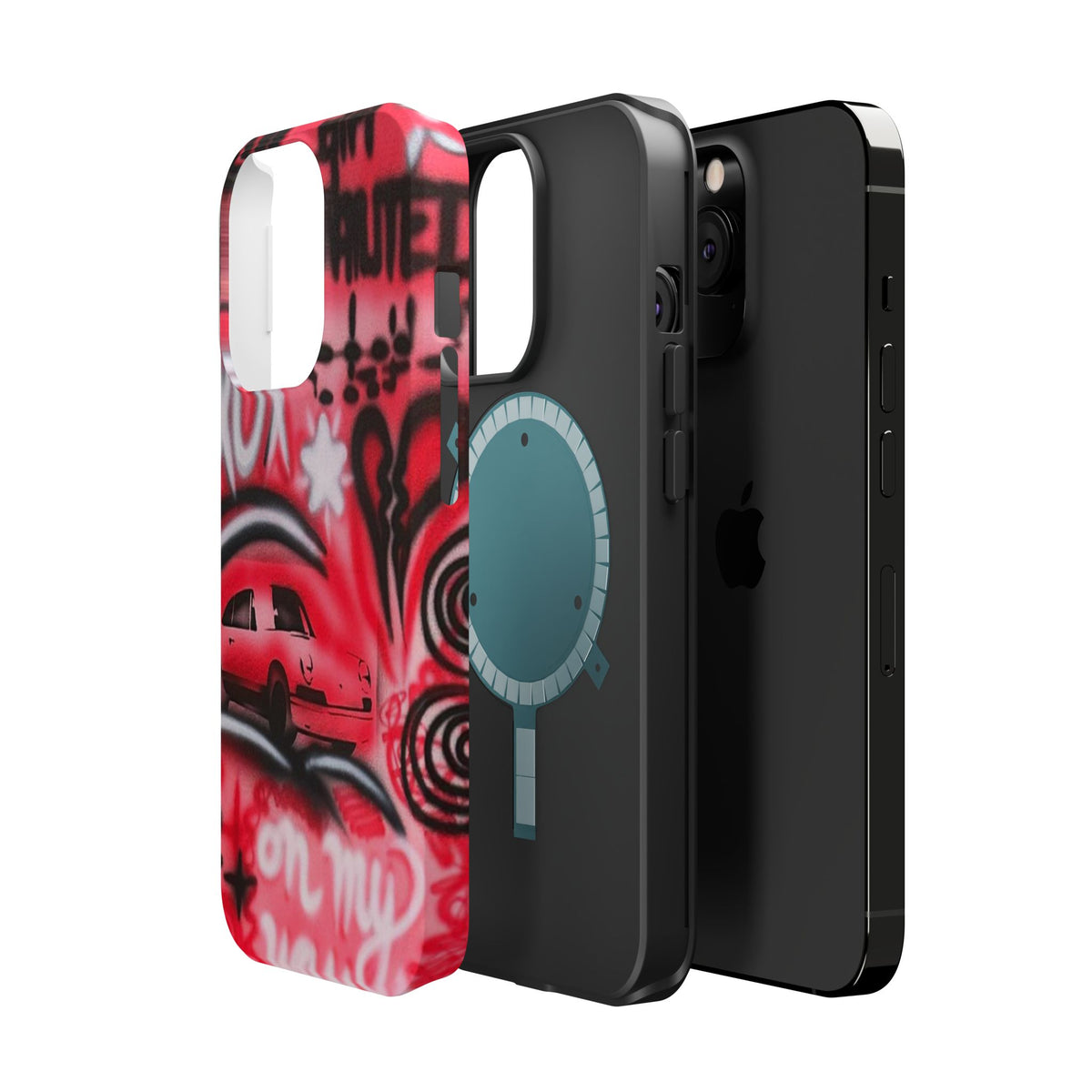 MagSafe "lucky you! pt. 3" airbrush iPhone case