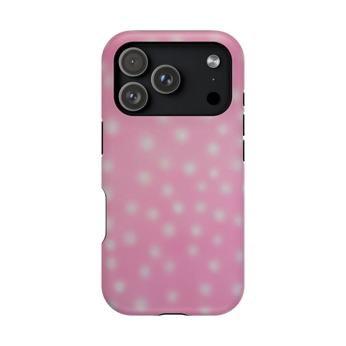 MagSafe "Erdbeerstrudel-Polkadots" Airbrush iPhone Hülle