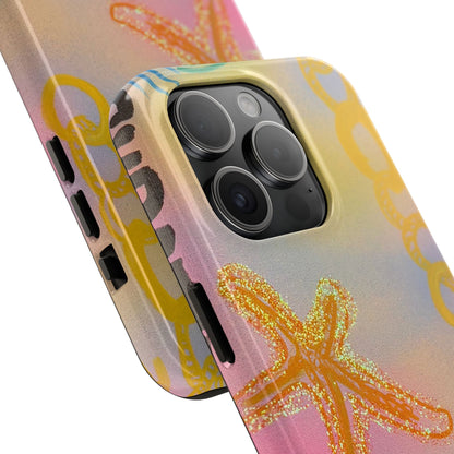 "sweet starfish" airbrush iPhone case