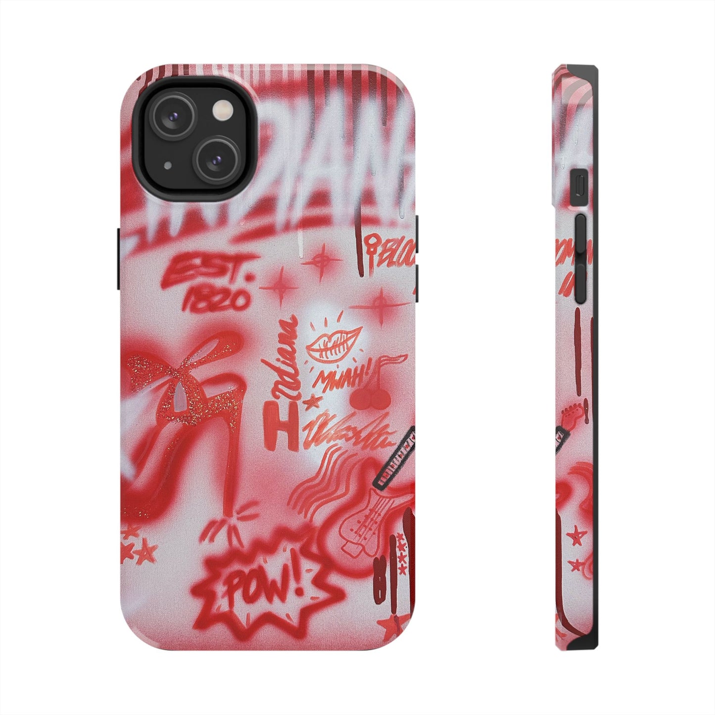 "indiana university" airbrush iPhone case