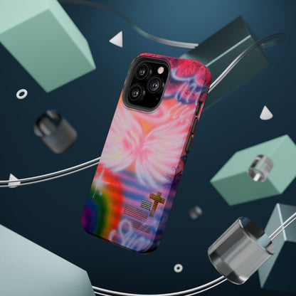 MagSafe "summer bliss" airbrush iPhone case