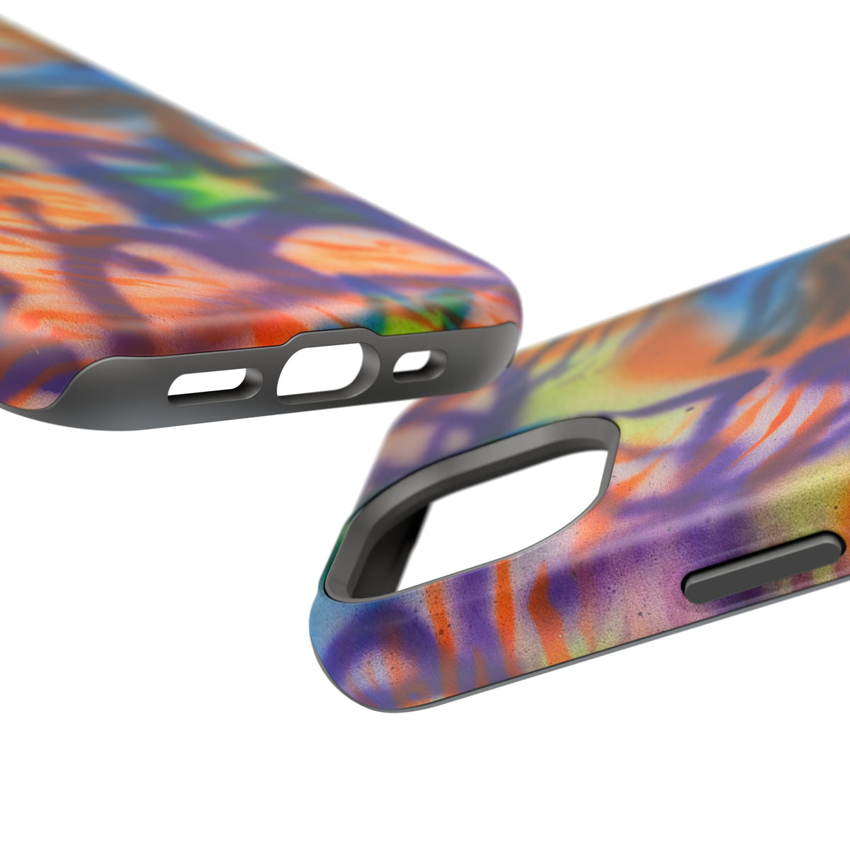MagSafe "streetwear angel" airbrush iPhone case