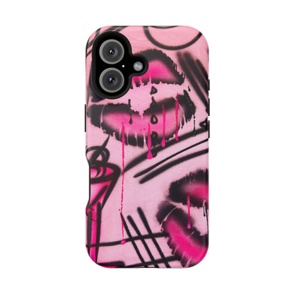 MagSafe "glossy pout" airbrush iPhone case