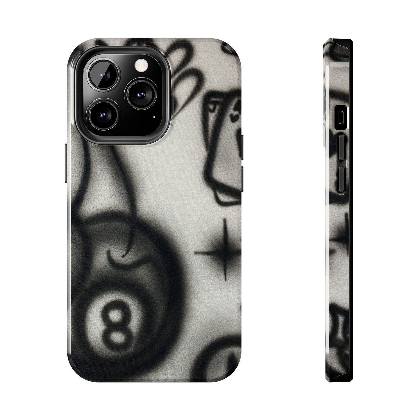 "hidden ace" airbrush iPhone case