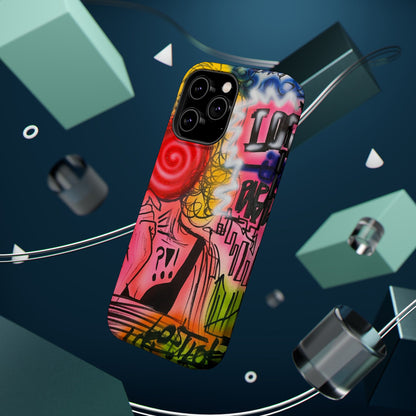 MagSafe „Lost in Paradise“ Airbrush-iPhone-Hülle