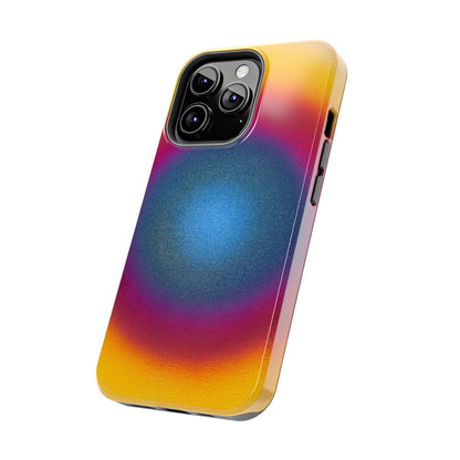 "blue raspberry aura" airbrush iPhone case