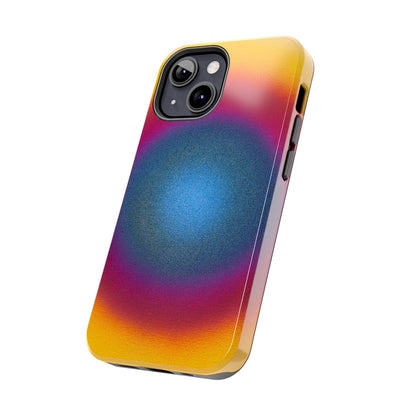 "blue raspberry aura" airbrush iPhone case