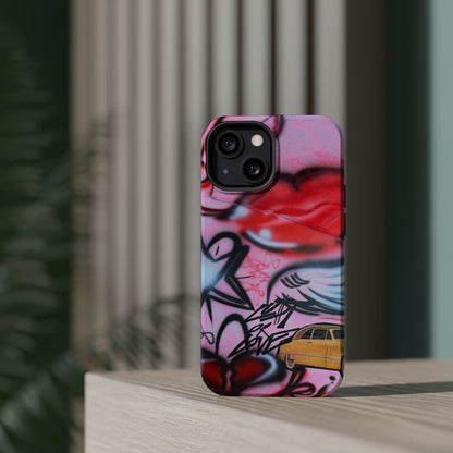 MagSafe "lust or love" airbrush iPhone case