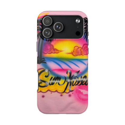 "sunkissed" airbrush iPhone case