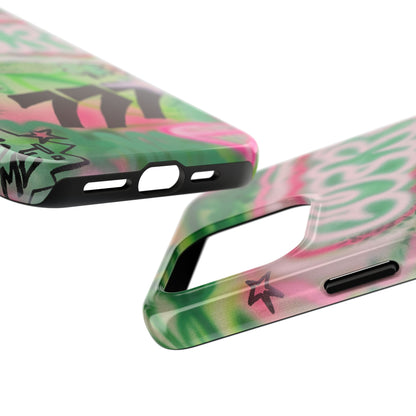 "so lucky" airbrush iPhone case