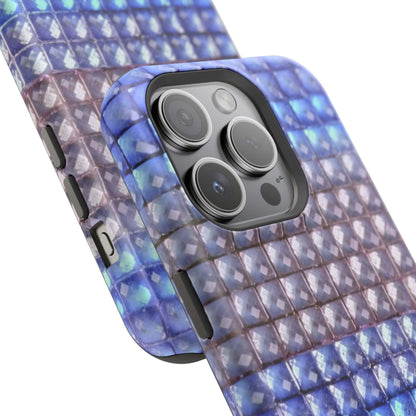 MagSafe "blue studs" airbrush iPhone case