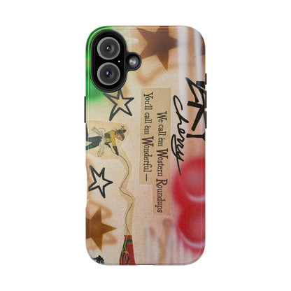 "very cherry" airbrush iPhone case