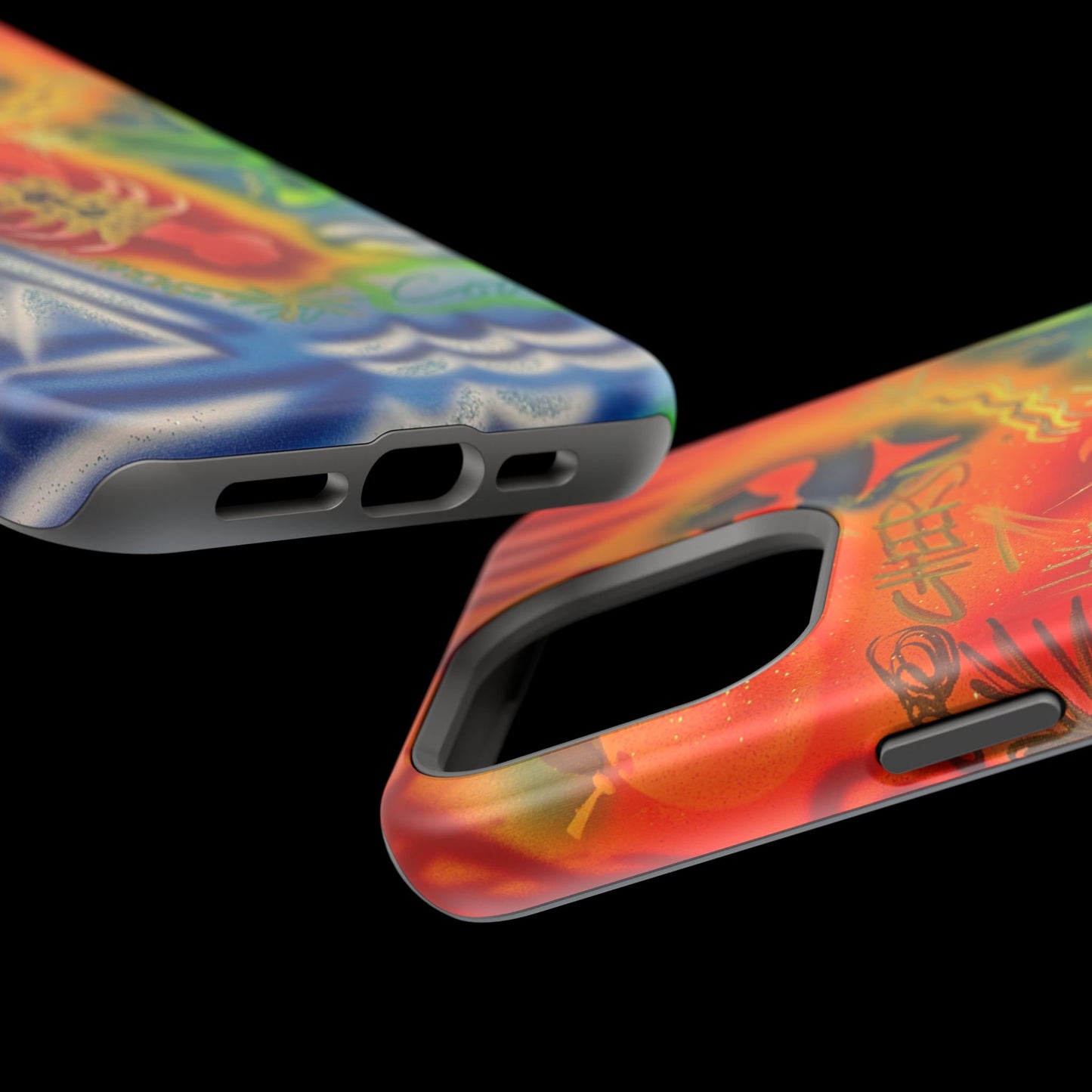 MagSafe "tipsy lobster" airbrush iPhone case