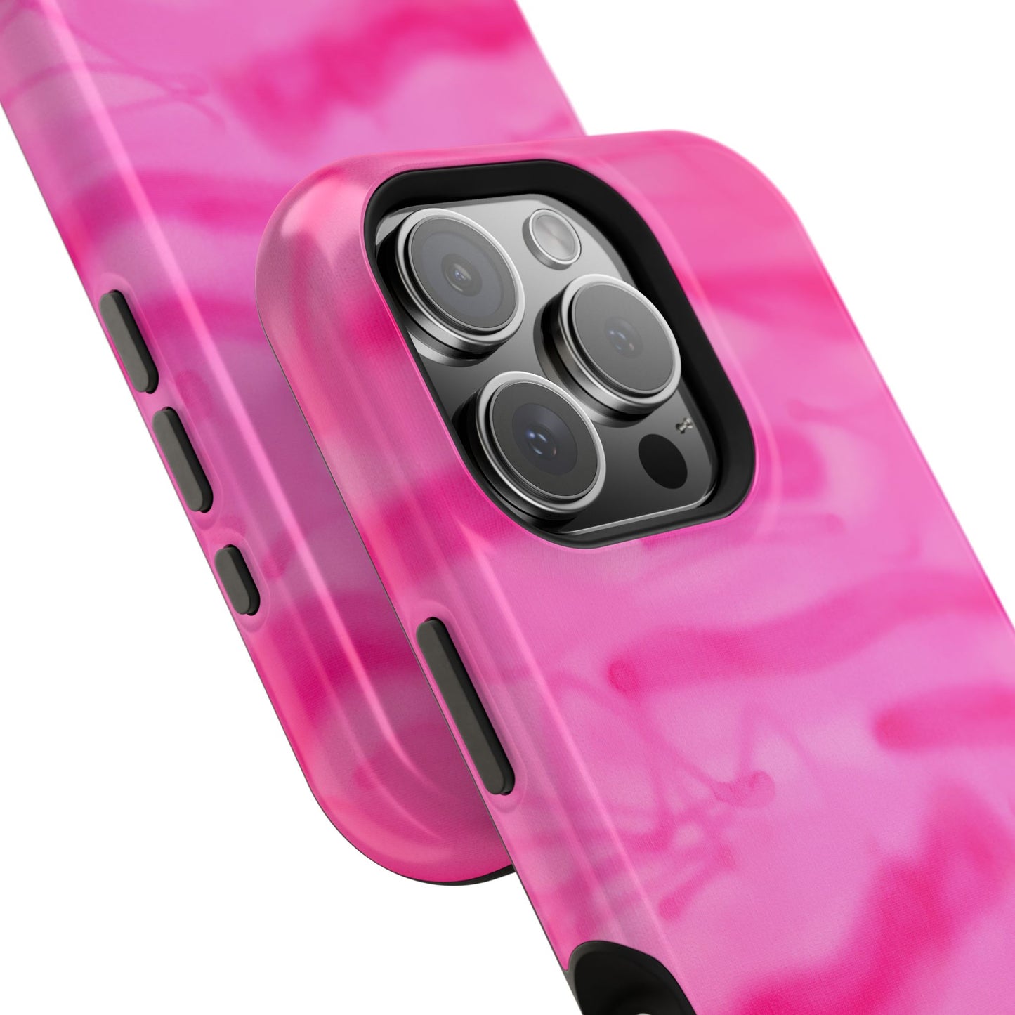 MagSafe "pink camo" airbrush iPhone case