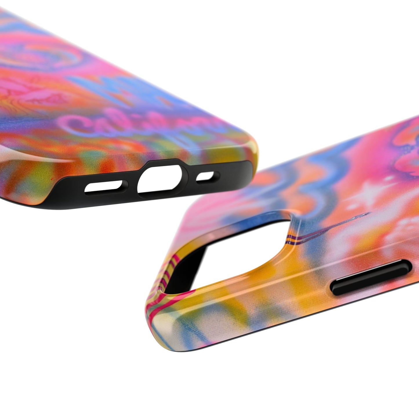 "mornings in malibu" airbrush iPhone case
