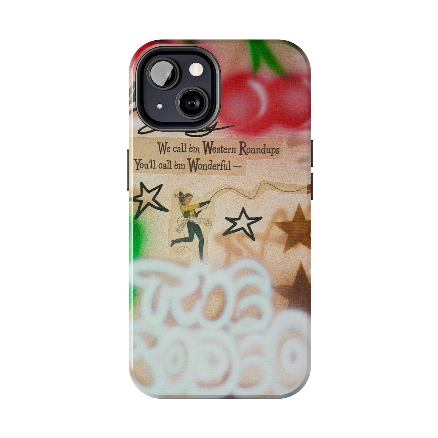 "the rodeo" airbrush iPhone case