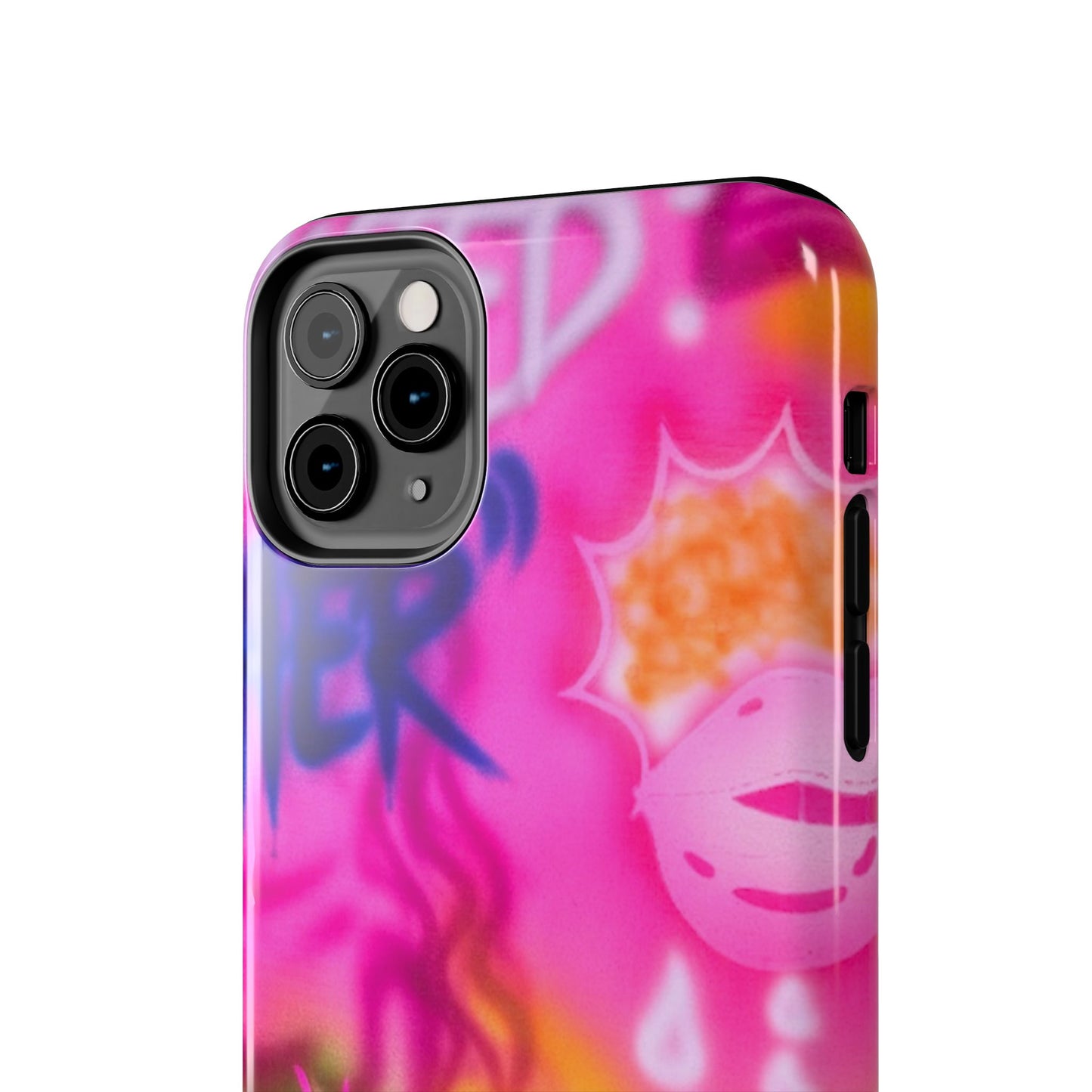 "wanted" airbrush iPhone case