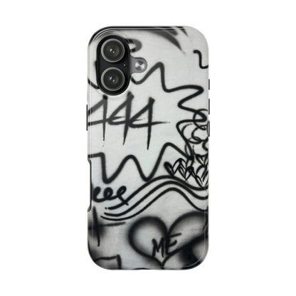 "444” airbrush iPhone case