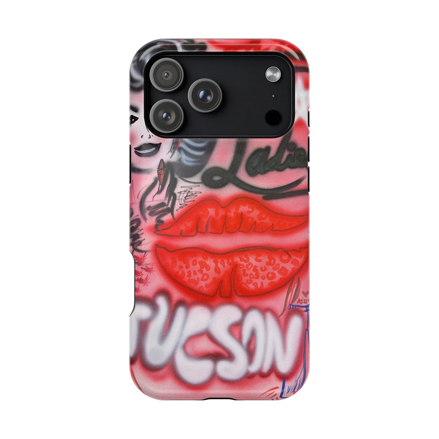 MagSafe "tucson, az" airbrush iPhone case
