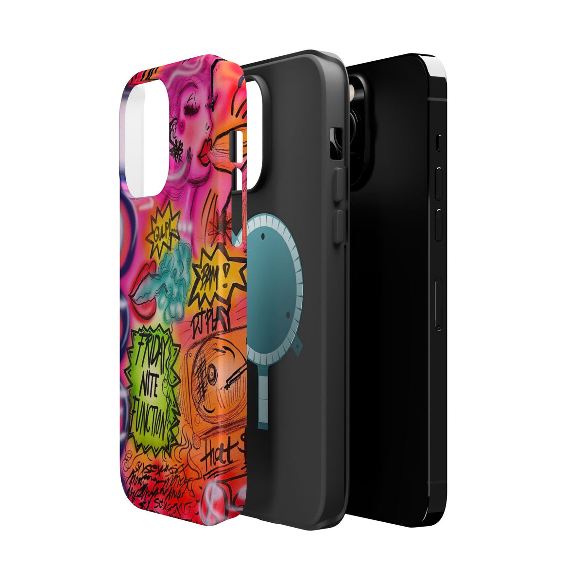 MagSafe „Vegas Ventures“ Airbrush iPhone-Hülle