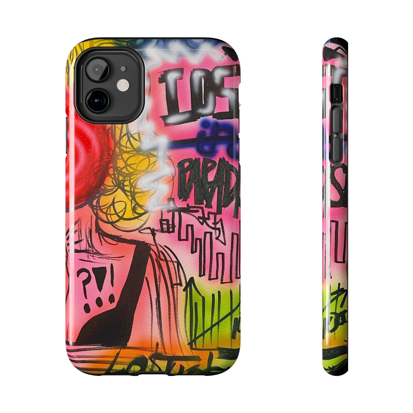 "lost in paradise" airbrush iPhone case