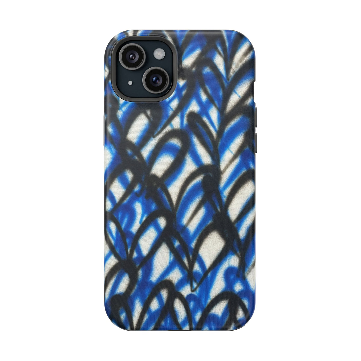 MagSafe "abstract hearts" airbrush iPhone case