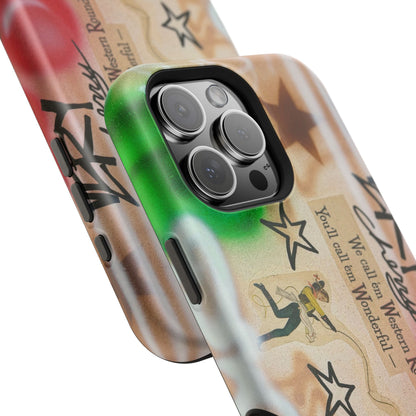 MagSafe "very cherry" airbrush iPhone case