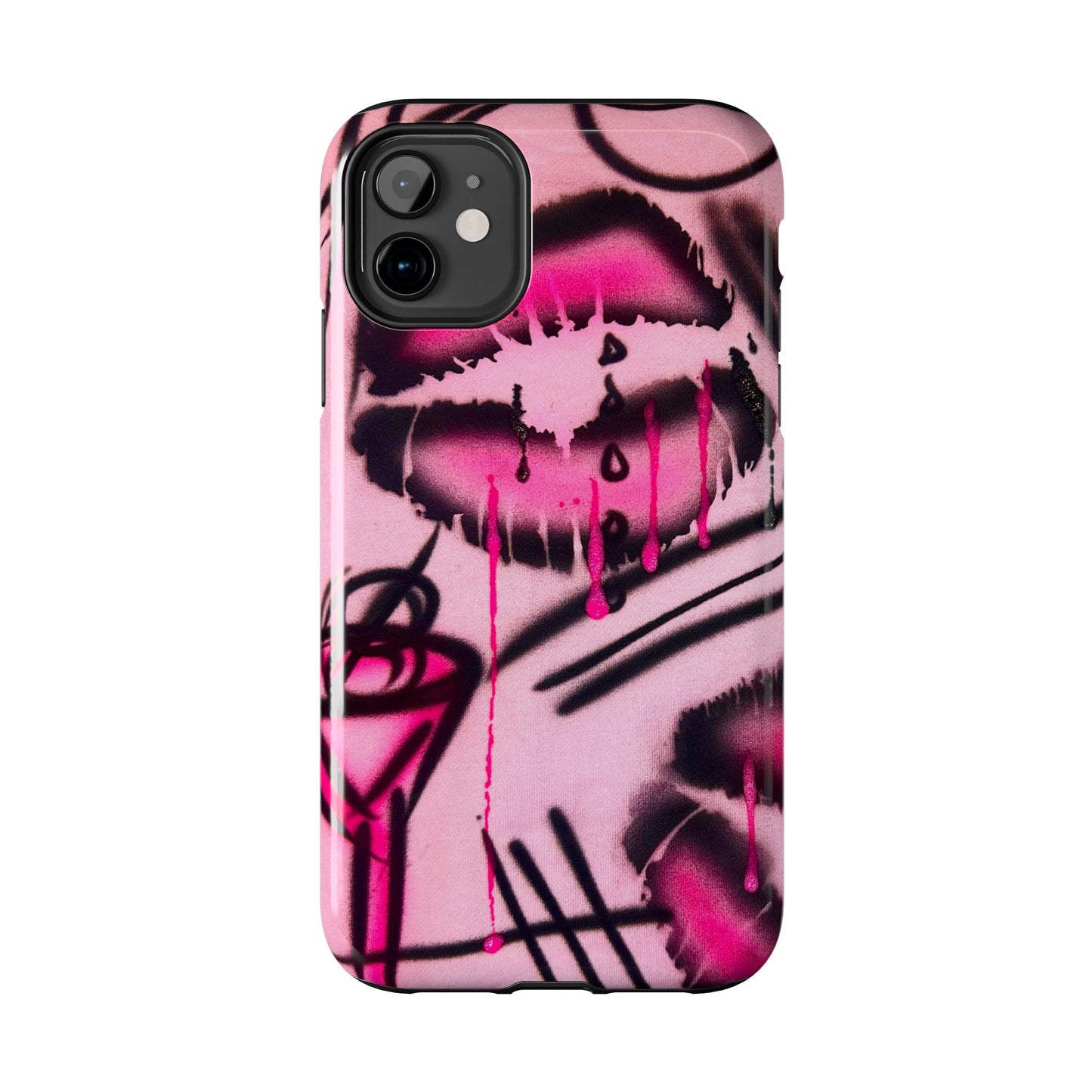 "glossy pout" airbrush iPhone case