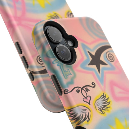 MagSafe "star energy" airbrush iPhone case