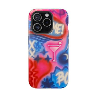 MagSafe "kiss me pt. 2" Airbrush iPhone Hülle