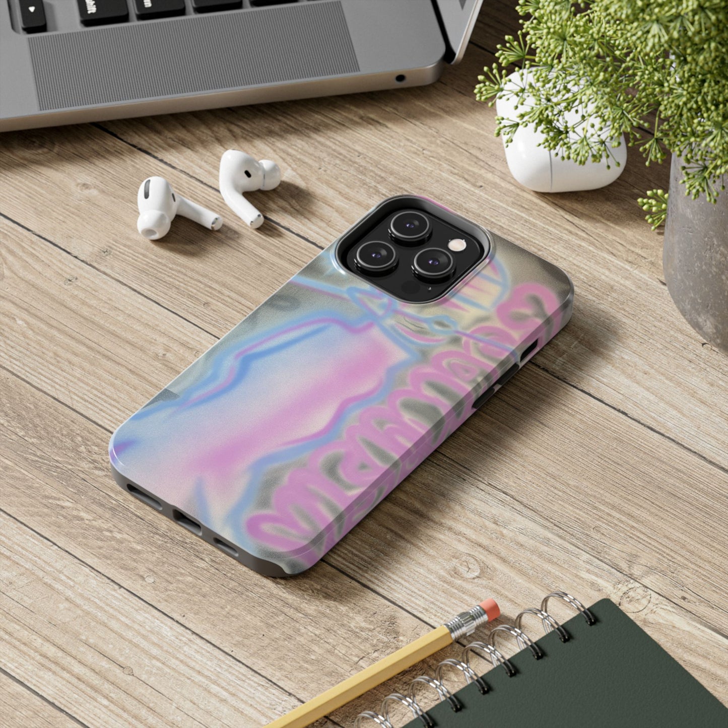 "the visionary" pt. 2 airbrush iPhone case