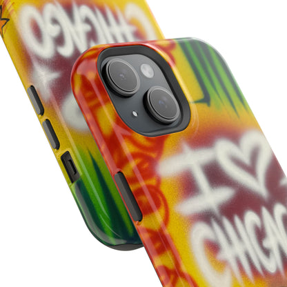 MagSafe "chicago" airbrush iPhone case