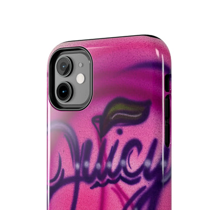 "juicy" airbrush iPhone case
