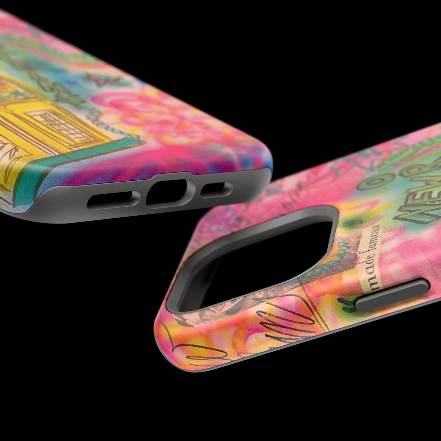 MagSafe "new orleans, la" Airbrush iPhone Hülle
