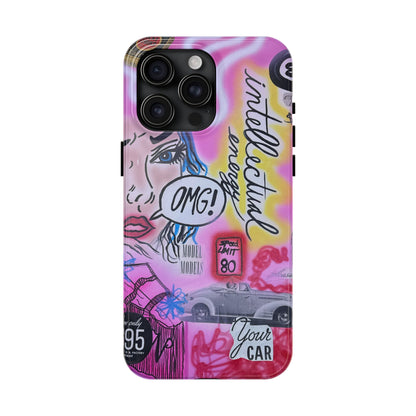 "intellectual energy" airbrush iPhone case