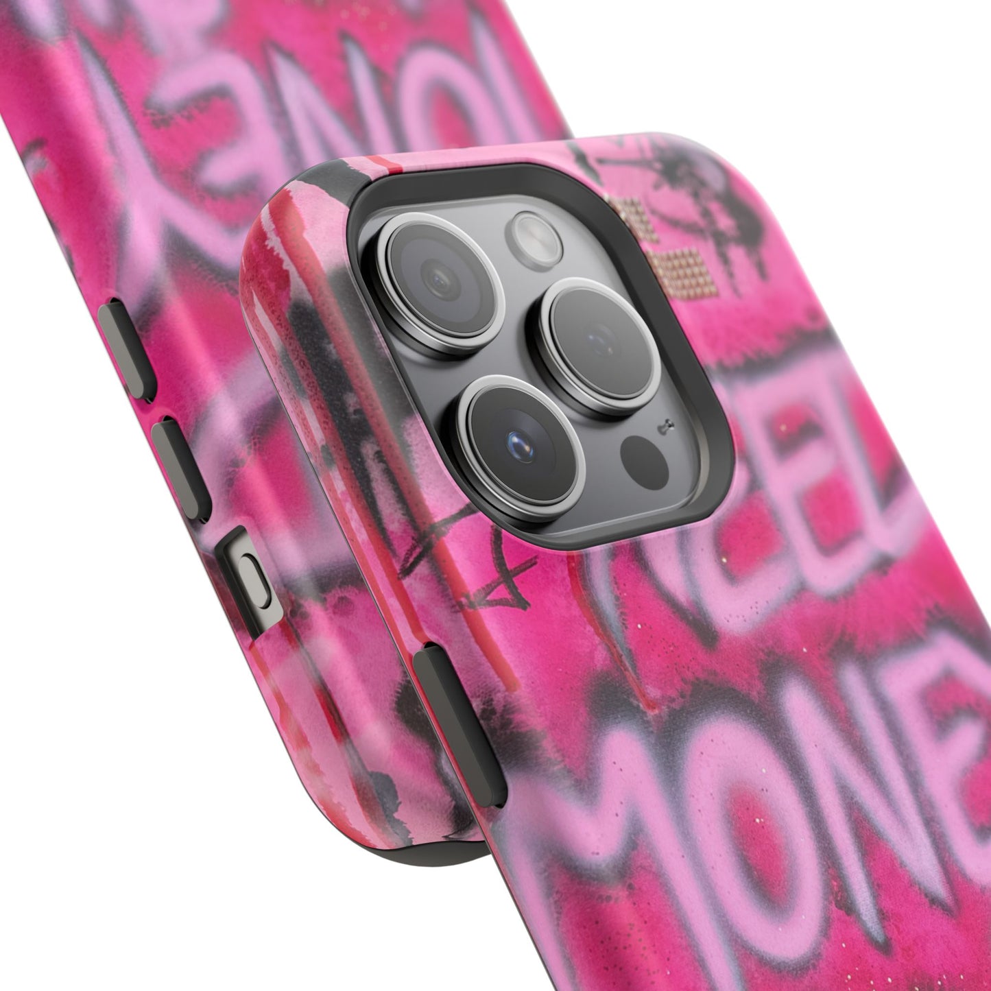 MagSafe "need $$ to shop" airbrush iPhone case