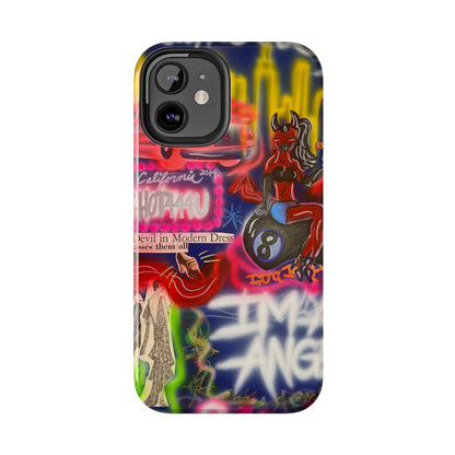 "im an angel" airbrush iPhone case