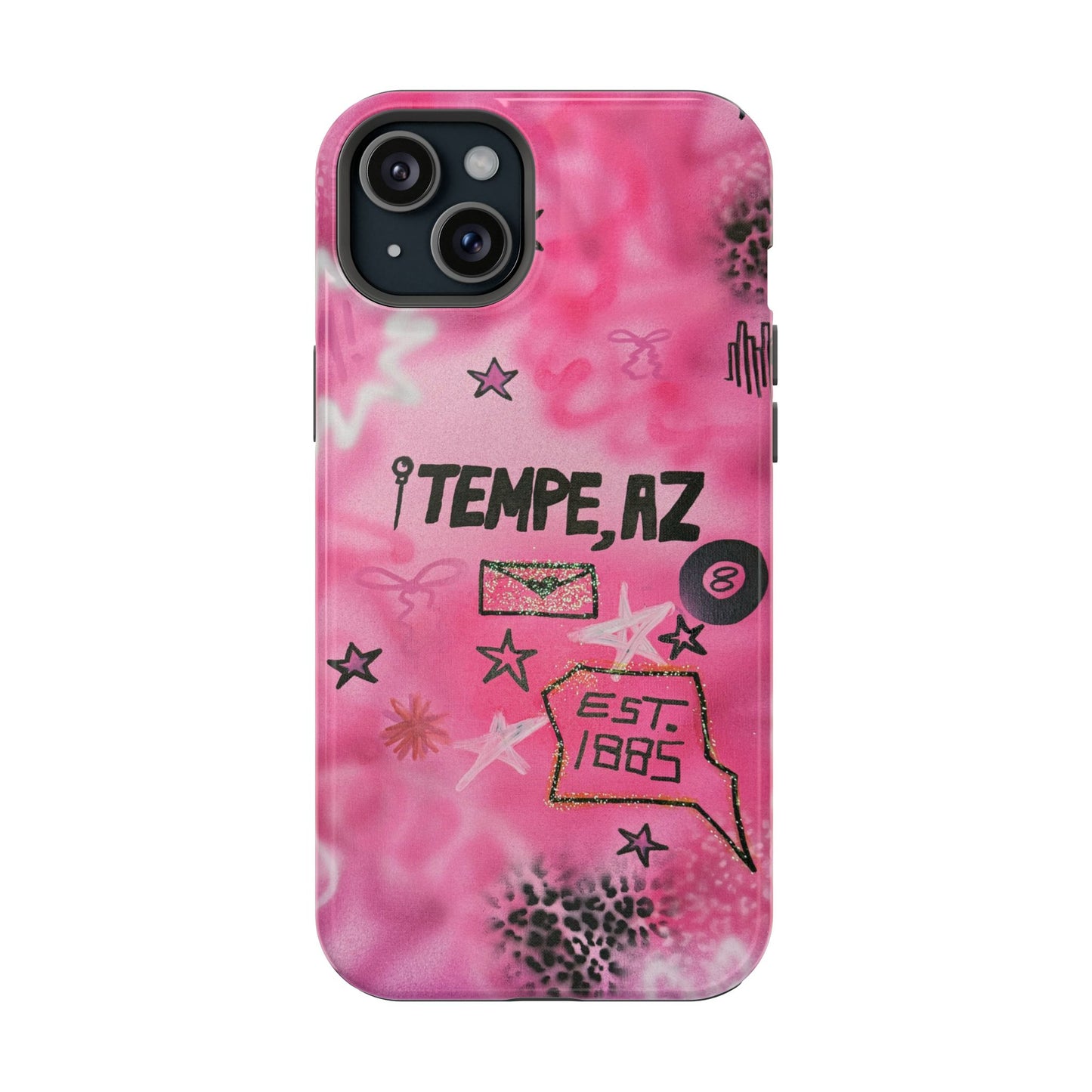 MagSafe „arizona state university pt. 2“ Airbrush iPhone-Hülle