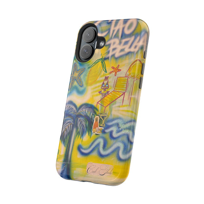 MagSafe "ciao bella" airbrush iPhone case