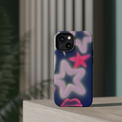 MagSafe "lavender luminary" airbrush iPhone case