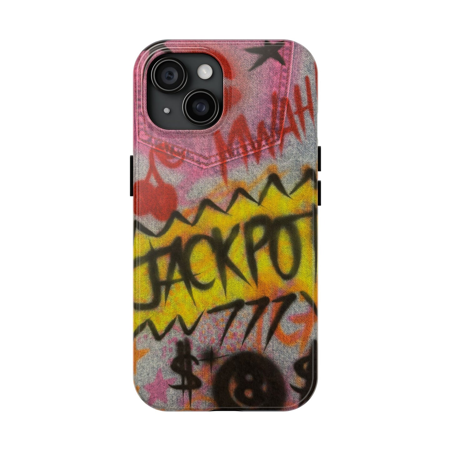 "jackpot!" airbrush iPhone case