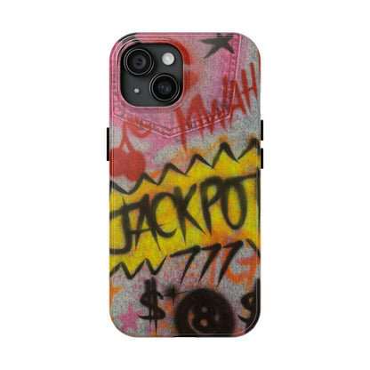 "jackpot!" airbrush iPhone case
