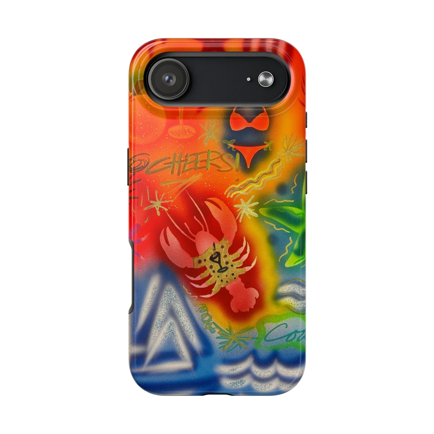 "tipsy lobster" airbrush iPhone case