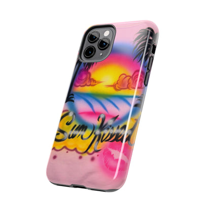 "sunkissed" airbrush iPhone case