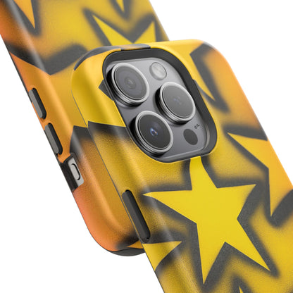 MagSafe „DU BIST EIN STAR!“ Airbrush iPhone Hülle