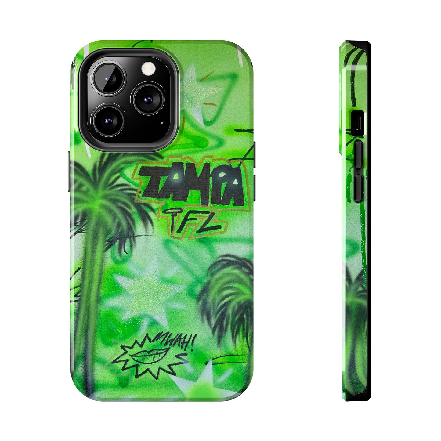 "tampa, fl" airbrush iPhone case