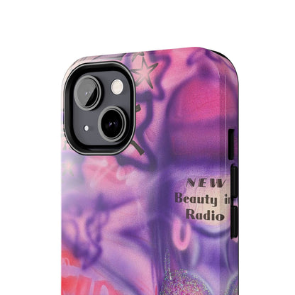 "mic check" airbrush iPhone case