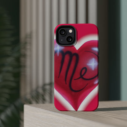 MagSafe "i <3 me" Airbrush iPhone Hülle