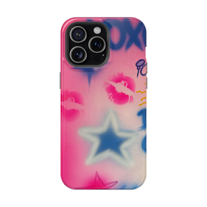 MagSafe "star symbol" airbrush iPhone case